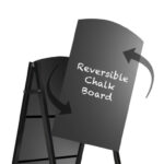 Blackboard A-Frame-545x815mm - Image 4