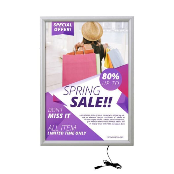 LED Slim Snapframe Lightbox