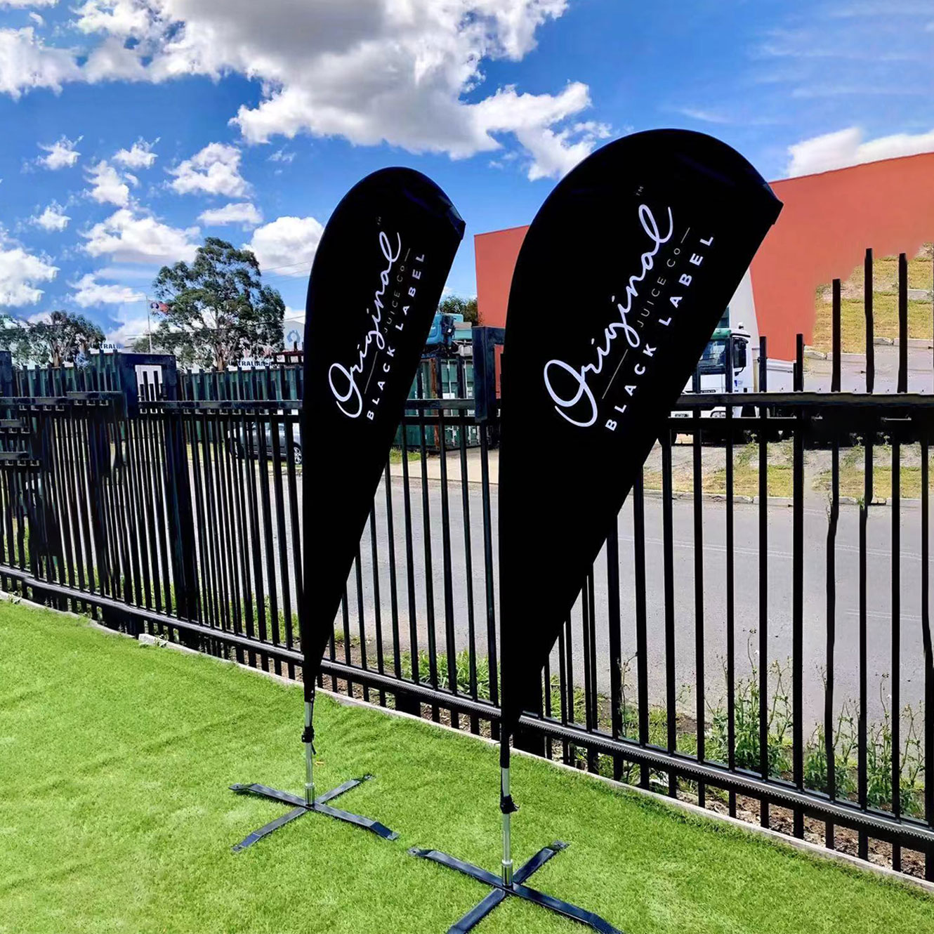 Need a sign Teardrop flags - Sample Teardrop Banners - Image 1