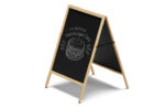 Outdoor Wood Blackboard